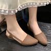 2026 Новая женская обувь Туфли с ремешком на пятке Обувь Женская Босоножки на танкетке Женские Туфли-слипоны Женские Повседневные Туфли-лодочки Женские Лоферы