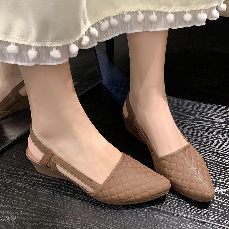 2026 Новая женская обувь Туфли с ремешком на пятке Обувь Женская Босоножки на танкетке Женские Туфли-слипоны Женские Повседневные Туфли-лодочки Женские Лоферы