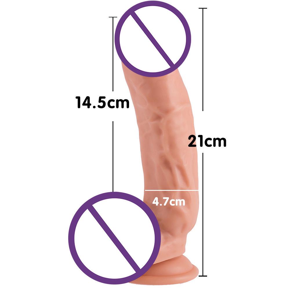 Alien Female Realistic Dildo: Thick Stallion Cock Masturbation Toy