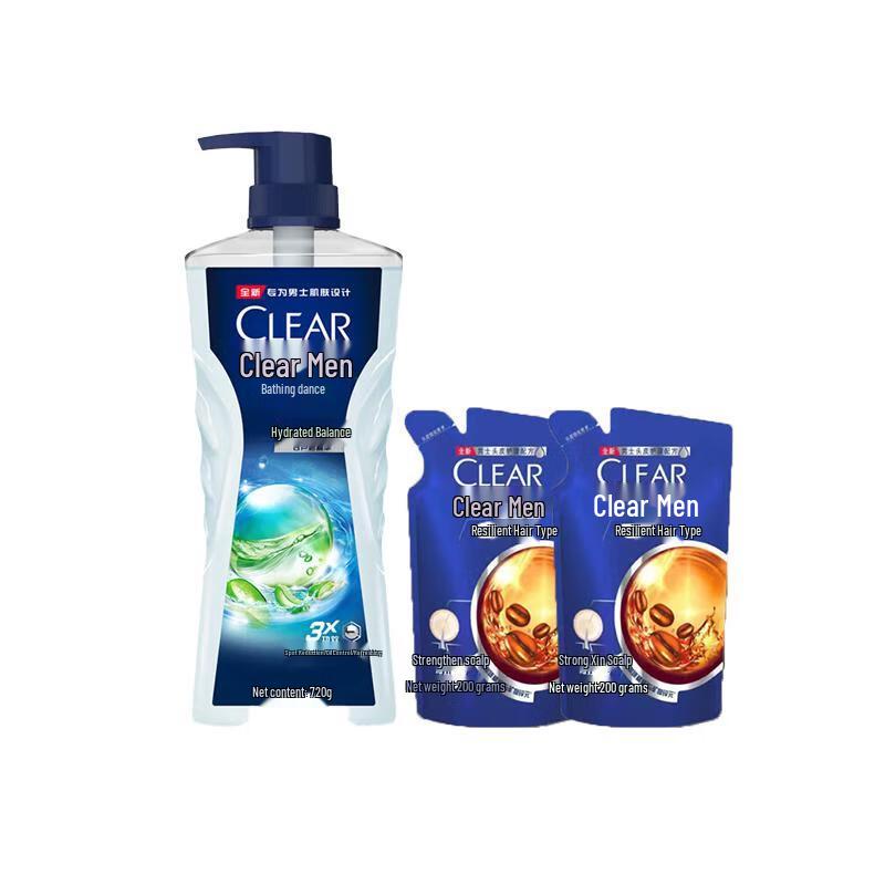 Clear Men Balance Oil Control Shower Gel & Shampoo Bundle