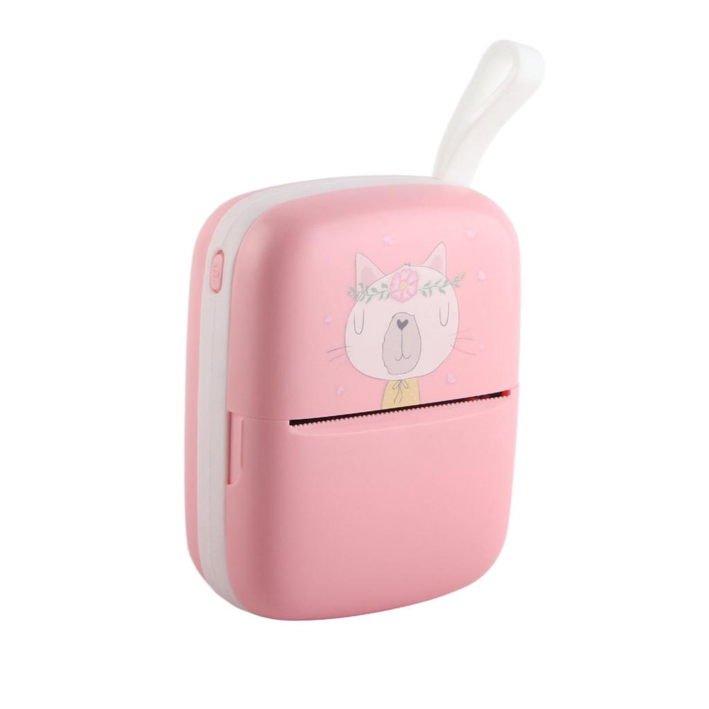 Мини-принтер 200 dpi Bluetooth Многофункциональный карманный термопринтер без чернил для учебы и работы