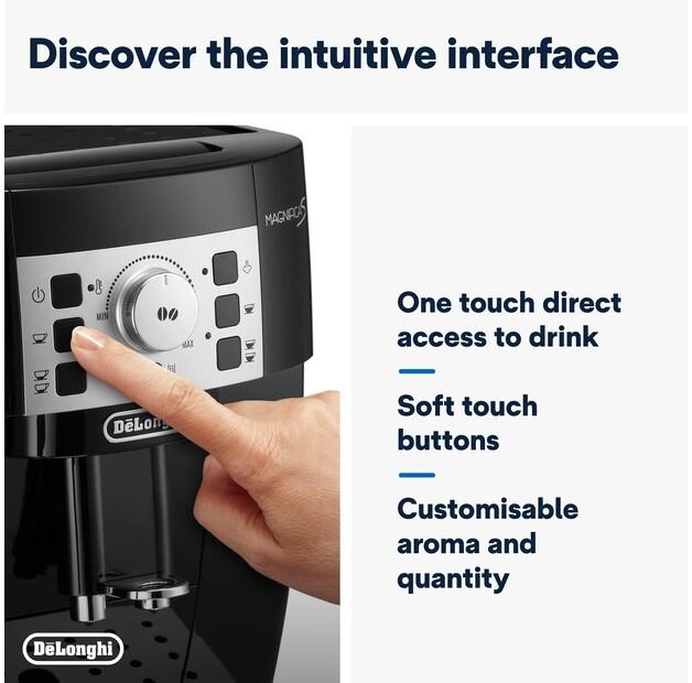 Кофемашина DeLonghi ECAM 22.110 B Magnifica S schwarz