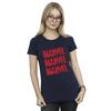 Marvel Womens/Ladies Red Spray Logos Cotton T-Shirt