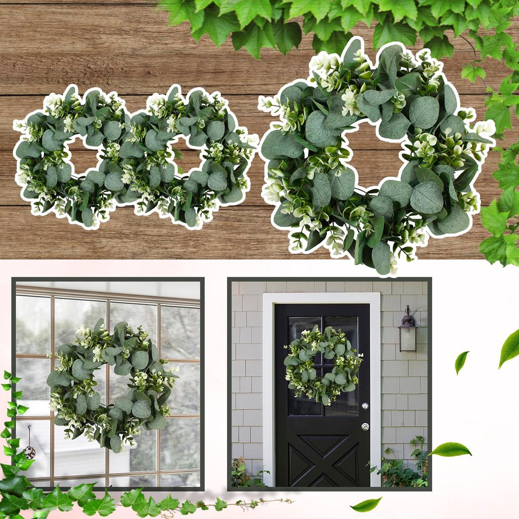 Simulation Garland Door Decoration Pendant Grass Ring Decorative Door Knocker