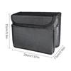 Автомобильные мусорные баки Магнитная крышка Автомобильные мусорные баки Мусорный бак на заднем сиденье Органайзер для хранения вещей в автомобиле Герметичное хранение на спинке сиденья автомобиля