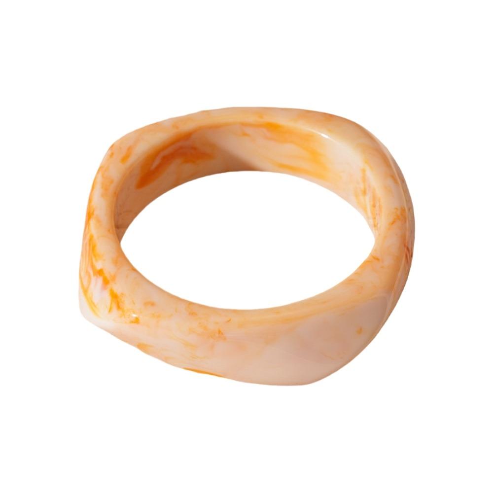 Богемные массивные браслеты Геометрические ретро кольца на руку Преувеличенные смоляные браслеты Подарок для девушек