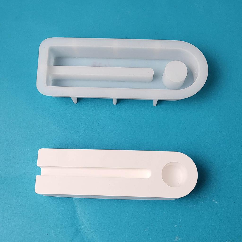 Candlestick Silicone Molds 1/2 Holes Candle Holder Mold DIY Resin Casting Mold for Taper Candle Aromatherapy Moulds