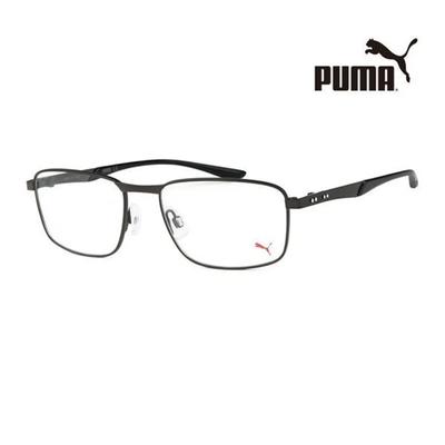 Puma Оправы для очков PU0093O 001 Квадратные металлические очки для женщин и мужчин