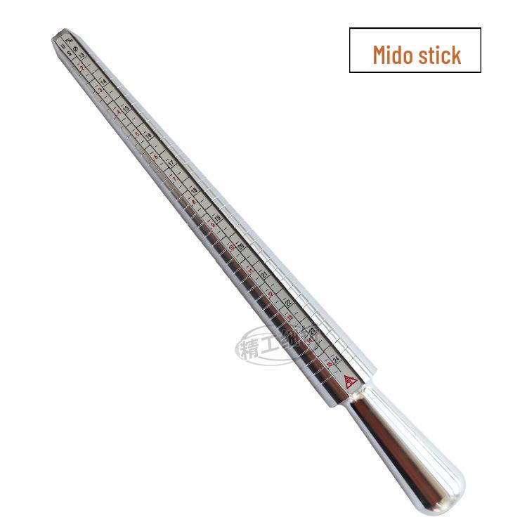 Набор металлических размеров для колец: Инструмент для измерения пальца 4-в-1