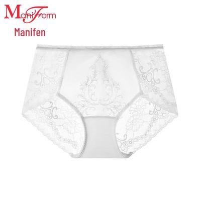 Женские кружевные трусы-слипы со средней посадкой