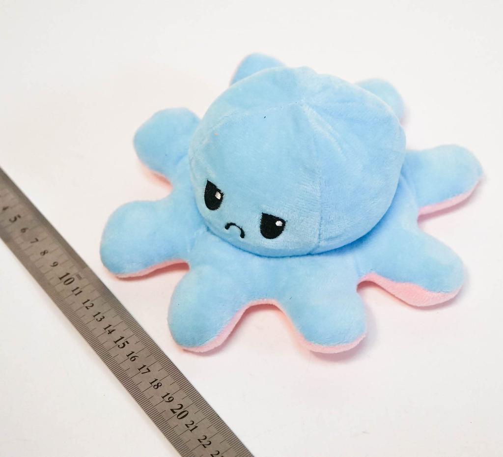 Reversible Octopus Plush 4 Made in Japan Product Toy, Pink, Touhou, Pieces, 20cm, [Actual Photographed]