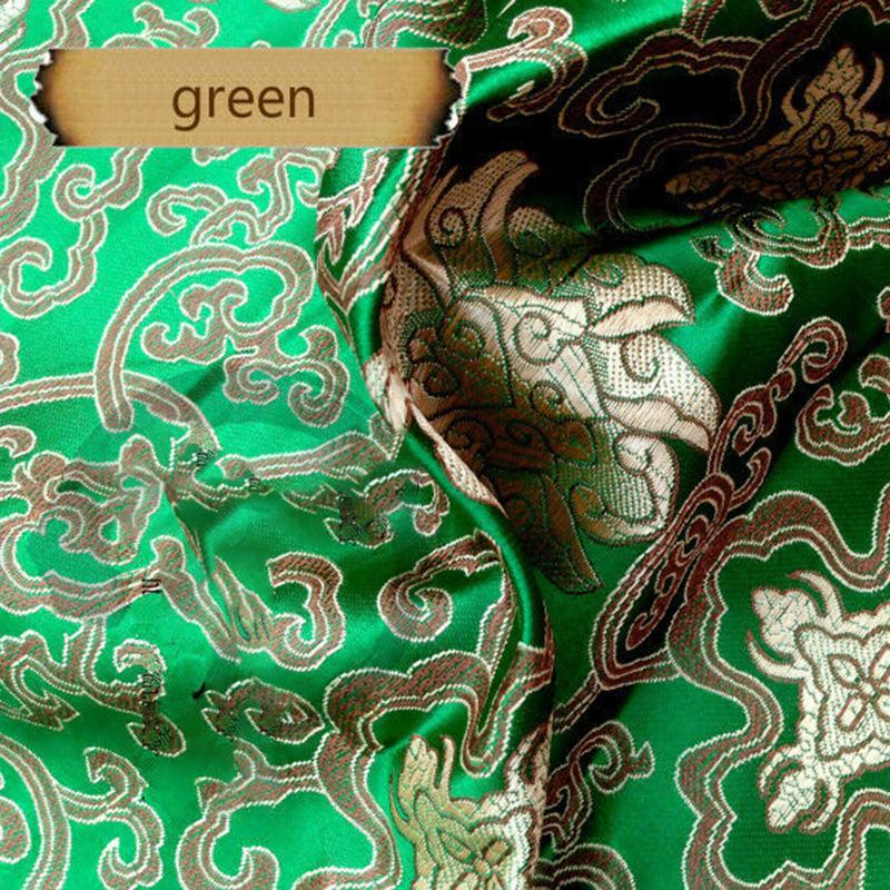 50*90 см винтажная китайская парча жаккардовая ткань атласная ткань для шитья кимоно чонсам своими руками