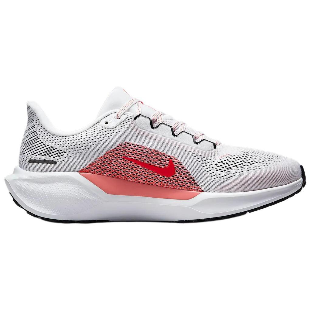 Nike Air Zoom Pegasus 41 White Magic Ember Women Sneakers Black Bright-Crimson FD2723-109