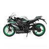 1/12 Kawasaki ZX-10R Motorcycle Car Toy Model Alloy Diecasting with Sound and Light Rear Wheel Suspension Vehicles Models Collect Gifts