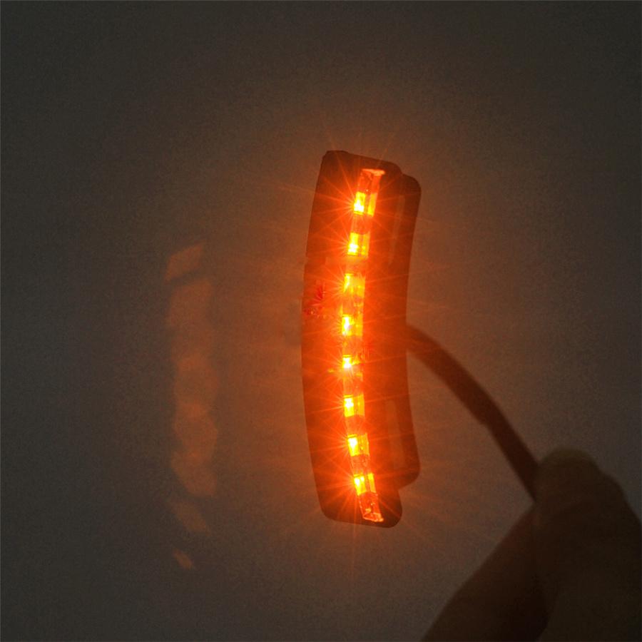 Motorcyle Rear View Mirror Turn Signal Light For Honda Goldwing GL1800 2001-2017