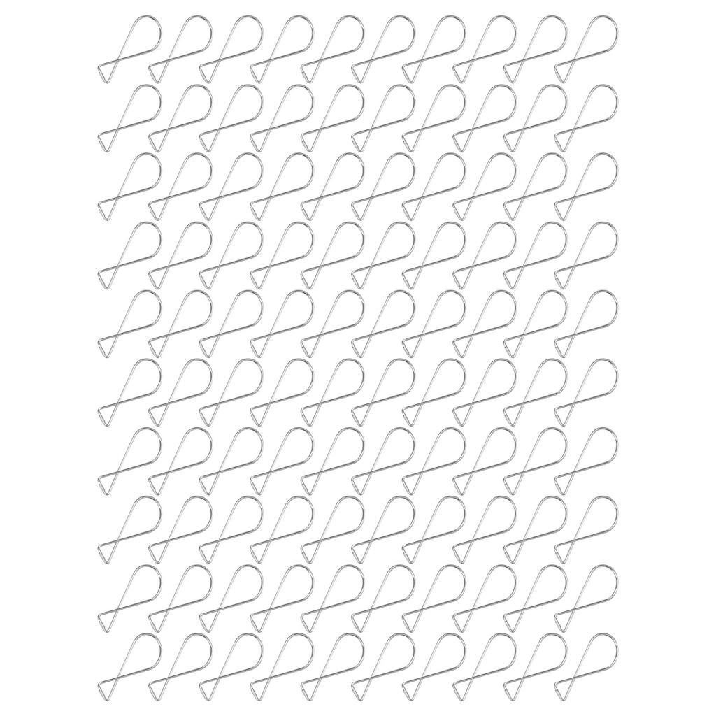 100 шт. подвесной крючок оцинкованная сталь автоматические отскакивающие зажимы потолочные декоративные пряжки