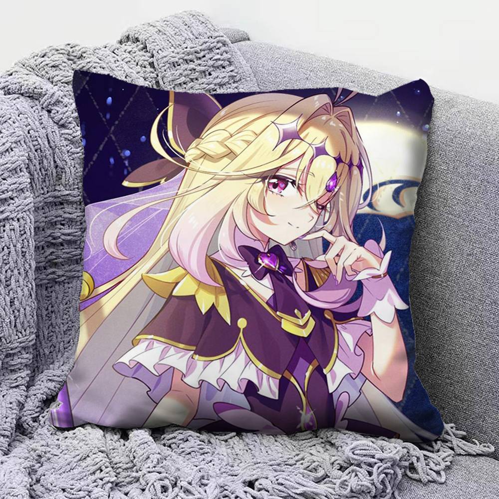 Подушки с изображением персонажей Cure Arcana Shadow Moria Luluka, Чехлы для диванных подушек, Декоративные наволочки на заказ
