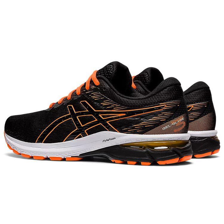 Asics Gel-Glyde 3 Non-Slip Durable Running Shoes Men Sneakers Black Orange 1011B383-001