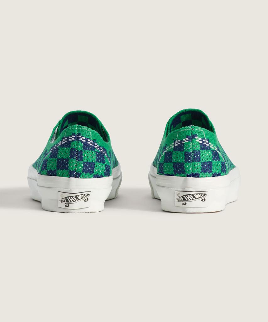 Vans Premium Authentic 44 Ek - (Панк Клетка) зеленый:Темно-синий / Vn000Ejc5W31