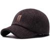 Winter Warm Duckbill Cap for Men - Ear-Protecting, Velvet-Lined, Thickened for Outdoors
