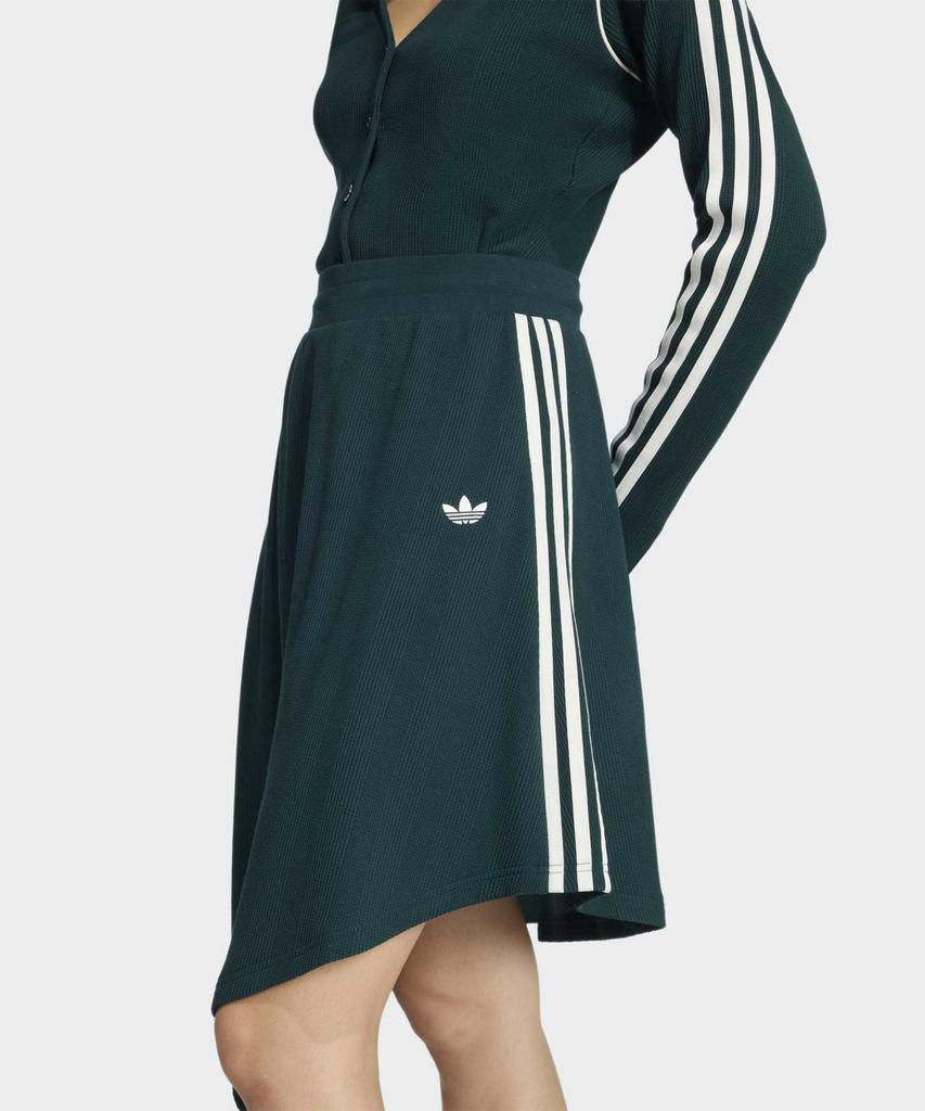 ADIDAS Waffle Asymmetrical Skirt - Green / Ks7781