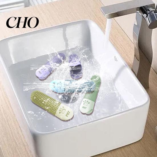 Finger Toothbrush for Pets Pet Silicone Soft Bristles Dog Cover Teeth Cleaner Dogs Cats Puppies Rabbits Gently Removes Plaque