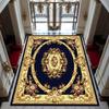 Красное Золото Высококачественный Роскошный Ковер Гостиная Ковер Большой Площади Европа и Америка Домашний Декор Ковер для Спальни Моющийся Напольный Коврик