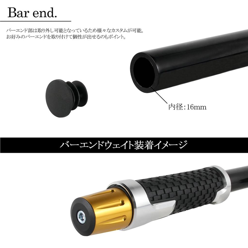 Adjustable Angle 37mm Separate Low Universal Fit for Motorcycles 37 37-Piece Handlebars, Type, 22.2mm, Black,