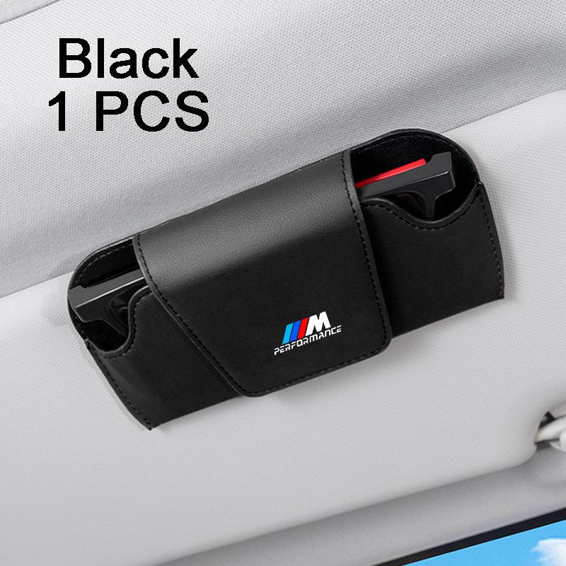 BLP1 Car sun visor glasses case,leather glasses case for vehicles,car accessories,for BMW M M3 M5 M6 X3 E46 E90 F30 G20 E36 E34 X6
