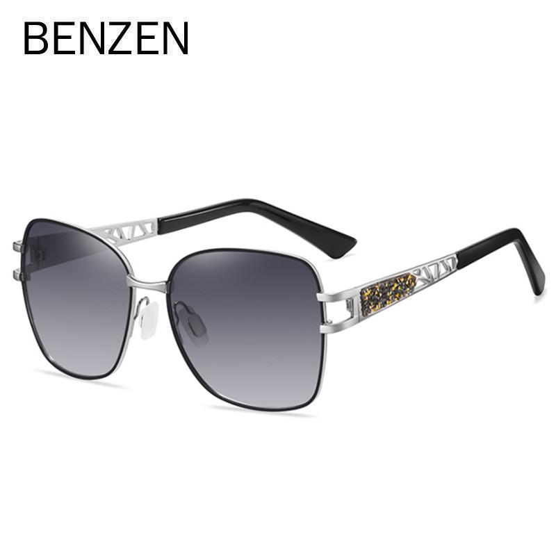 Женские солнцезащитные очки BENZEN, роскошные женские солнцезащитные очки с градиентными линзами, UV400, защитный оттенок 6757