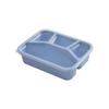 4 Compartments Stackable Snack Boxes Reusable Meal Prep Containers Portable Kids Bento Box
