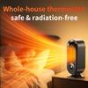 3 Seconds Fast Heating Heater Household Energy-saving Touch Small High-power Heater Desktop Tilting Power-off Timing Heater