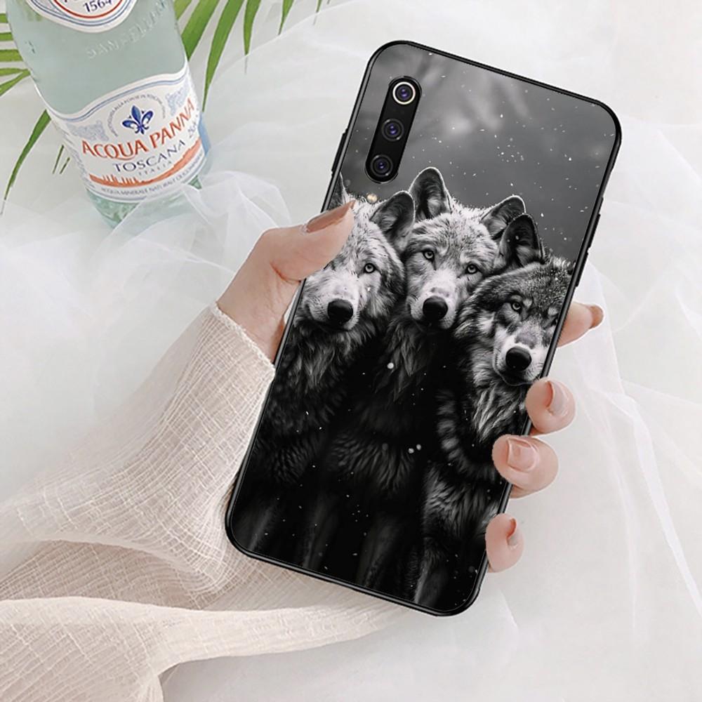 Чехол для телефона Животное Волк Воет для Xiaomi Mi 5X 8 9 10 11 12 Lite Pro 10T PocoX3pro PocoM3 Note 10 Pro Lite