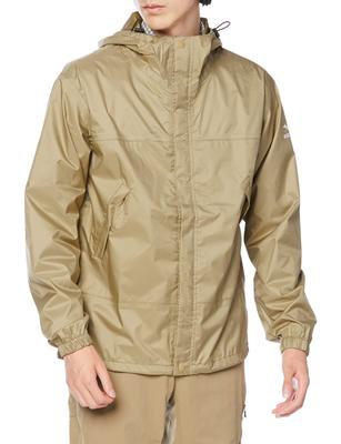 Дождевик Aqua Block Rain Jacket Bergtec Unisex Водонепроницаемый Влагостойкий Воздухопроницаемый 20 стирок Прочный Водоотталкивающий Для Рыбалки На Открытом Воздухе B2JE0A01 Kelp Beige M