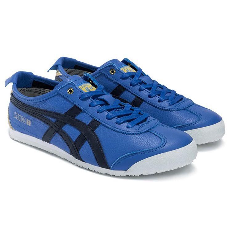 ONITSUKA TIGER Mexico 66 Кожаные Удобные Амортизирующие Нескользящие Износостойкие Сбалансированные Легкие Низкие Повседневные Кроссовки 1183B511-400