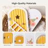 Mini Home Decorations Wood Fairy Elf Door Room Wall Decoration Mini Fairy Door Cartoon Elf Door