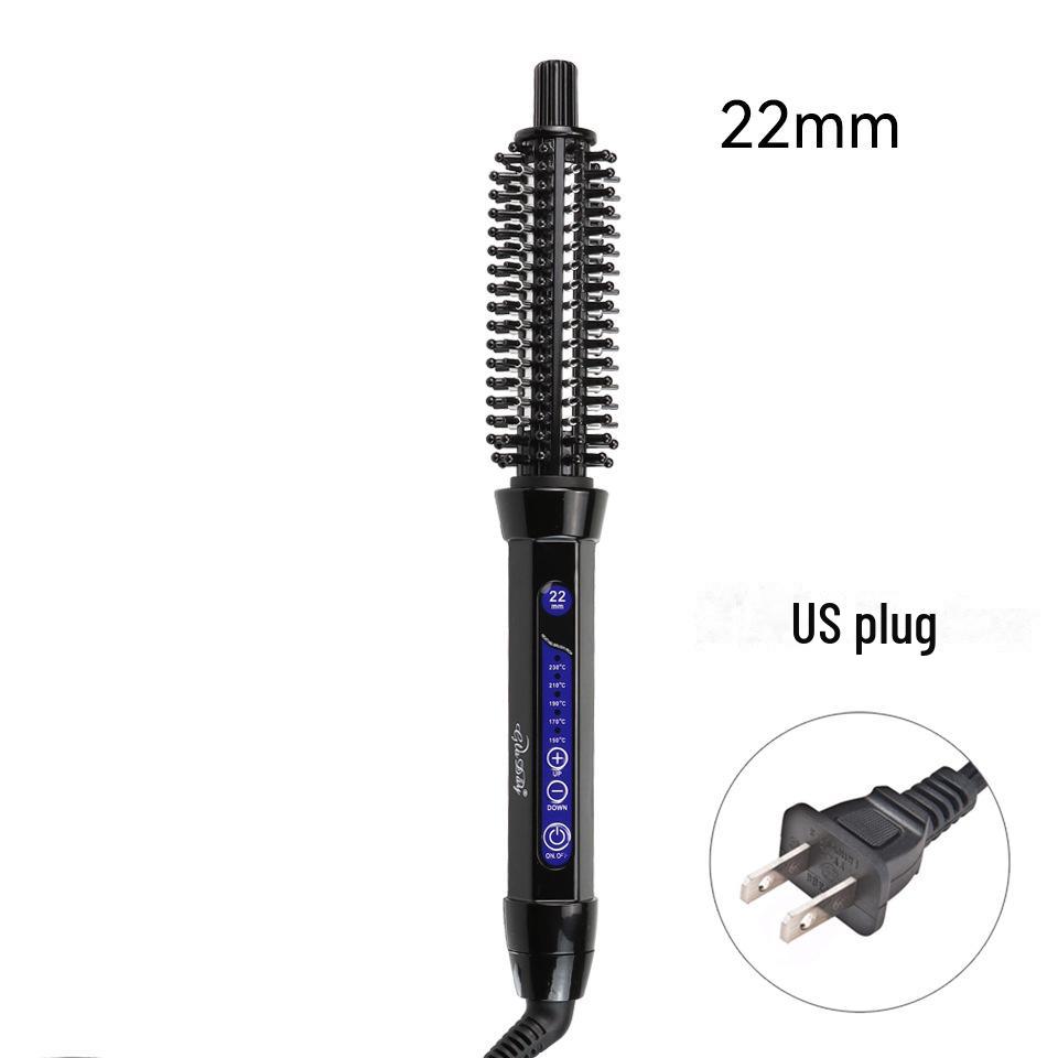 Anti-Scalding Dual-Purpose Electric Curling & Straightening Hair Comb