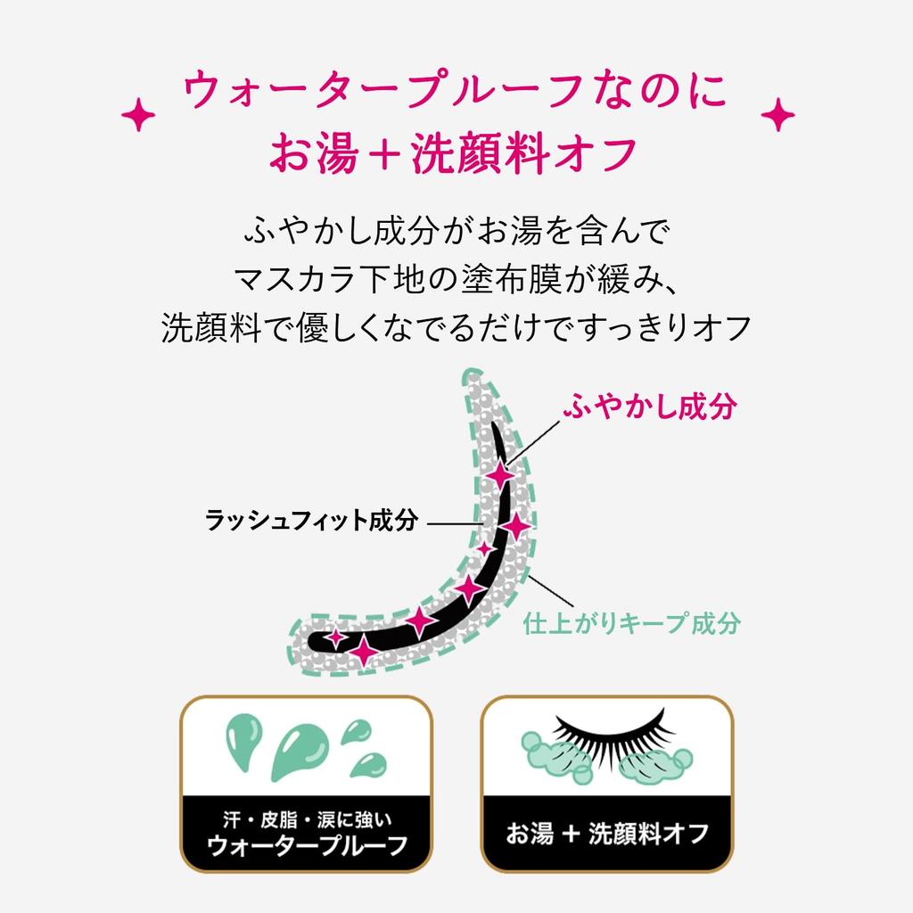 MAJOLICA MAJORCA Lash Silhouette Keeper 6г Тушь, Прозрачно-черный,
