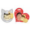 Cat + Heart Embossed Cookie Kit
