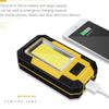 1-5 шт COB рабочий фонарь USB перезаряжаемый светодиодный фонарик внешний аккумулятор 18650 портативный кемпинговый фонарь с магнитом водонепроницаемый фонарь 4000 мА