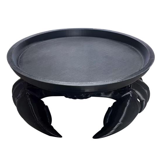 3D-печатный лоток для крабов, многоцелевой лоток для хранения ювелирных изделий, безделушек, ключей, фигурка краба, домашний офис, кухня, украшение для рабочего стола, орнамент