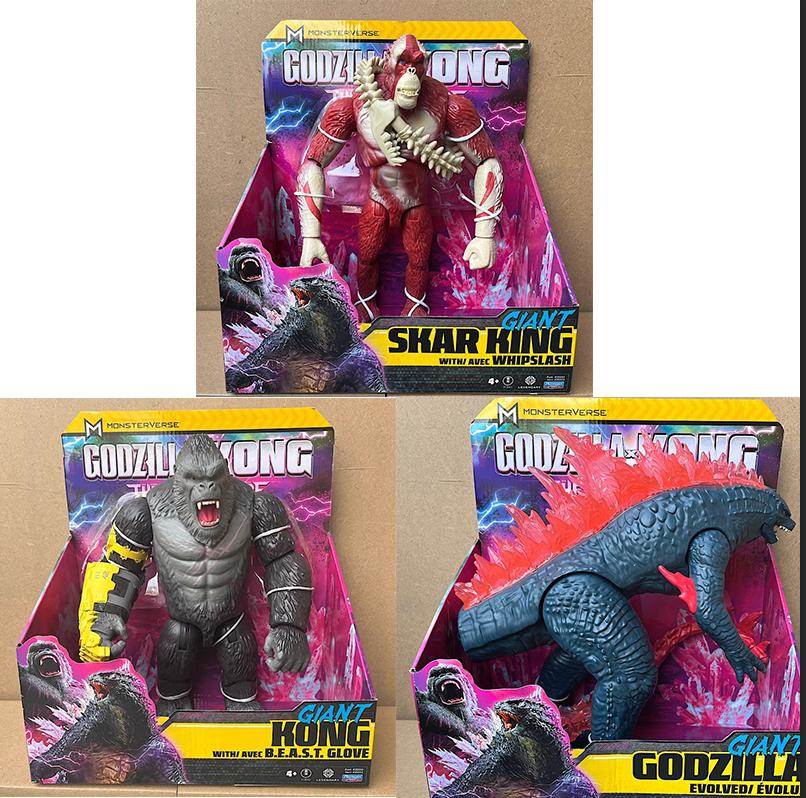 Фигурки Monsterverse Godzilla X Kong The New Empire Родан Скар Кинг Шимо Мотра Тиамат Родан Титанус Сцилла Модели Игрушки