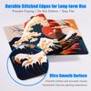 Japan Great Wave Keyboard Deskmat Large Mouse Pad Art Mause Pad XXL Computer Gamer Keyboard Non-slip Mice Pad Gaming Accessories