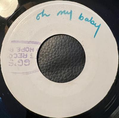 7-дюймовая пластинка SLICKERS - Oh My Baby NONE GG's Records 1971 Ямайка Регги, Ска и Даб Б/У