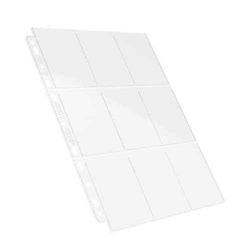 Ultimate Guard 9-Pocket Pages, 100 Sheets