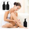 1Pcs 300/500ML Soap Dispenser Matte Black Liquid Pump Bottle  for Bathroom Supplies Hotel