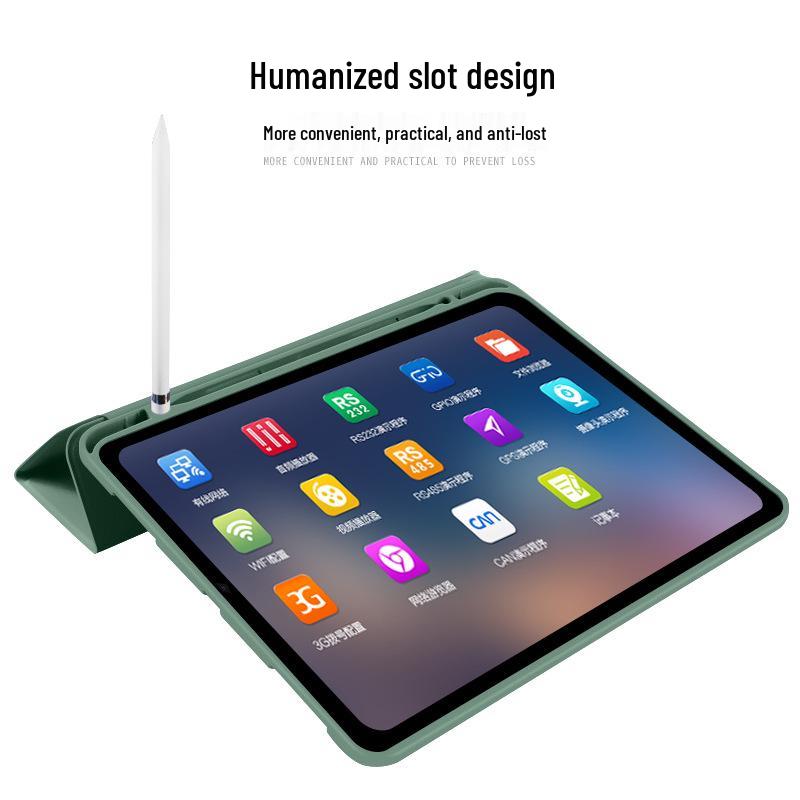 2026 Магнитный кожаный чехол-книжка для iPad 11 дюймов: Защитная крышка для Air/Pro