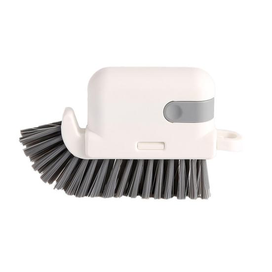 Очиститель оконных направляющих Эргономичная ручка Встроенный скребок Пинцет Щетка для чистки направляющих раздвижной двери Щетка для дверных пазов в зеркальной раме Ручной инструмент для щелей