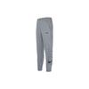 Letter Print Elastic Waistband Elastic Cuff Thickened Fleece Lined Knitted Sweatpants Men's Gray (Unisex) Knitted Sweatpants