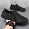 Fashion Men's Canvas Shoes Soft Comfortable Men Casual Shoes Slip-on Men Loafers 2024 New Male Flat Driving Shoes Tenis Masulino